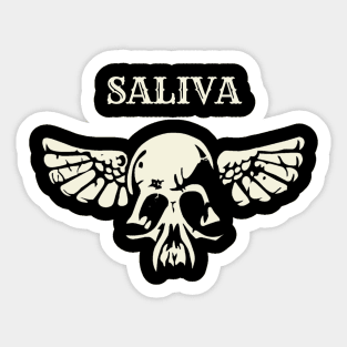 saliva Sticker